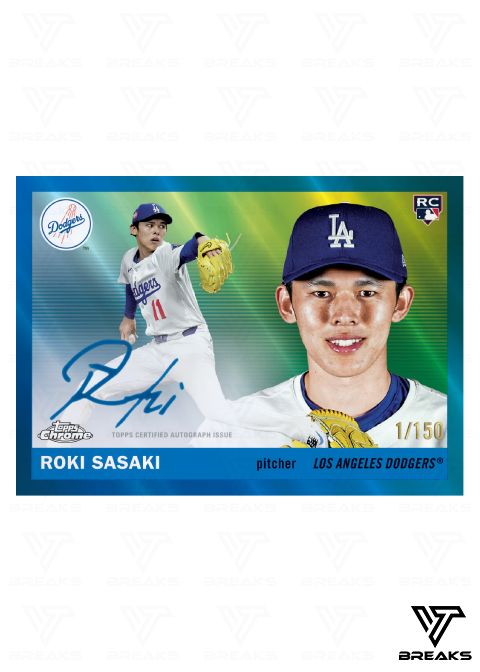 HALF CASE (6 BOX) - PICK YOUR TEAM - 2025 TOPPS CHROME PLATINUM HOBBY BOX - LIVEBREAK #1