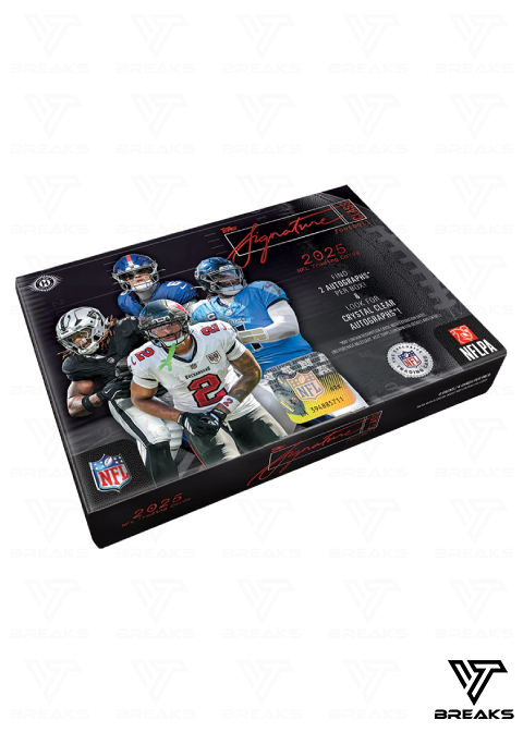 HALF CASE (6 BOX) - PICK YOUR TEAM - 2025 TOPPS SIGNATURE CLASS FOOTBALL HOBBY BOX - LIVEBREAK #1