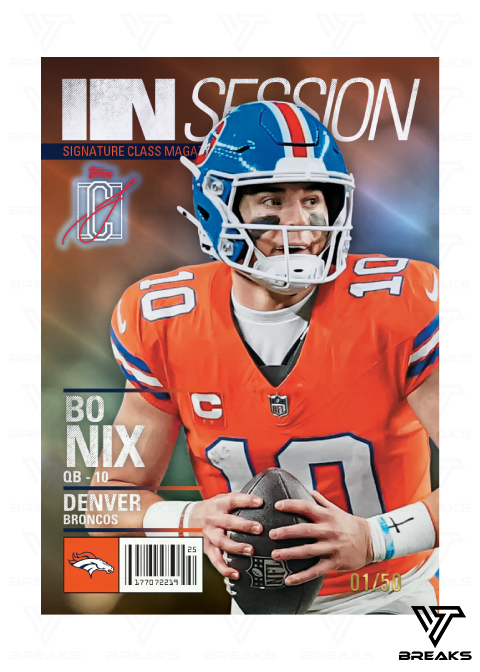 HALF CASE (6 BOX) - PICK YOUR TEAM - 2025 TOPPS SIGNATURE CLASS FOOTBALL HOBBY BOX - LIVEBREAK #1