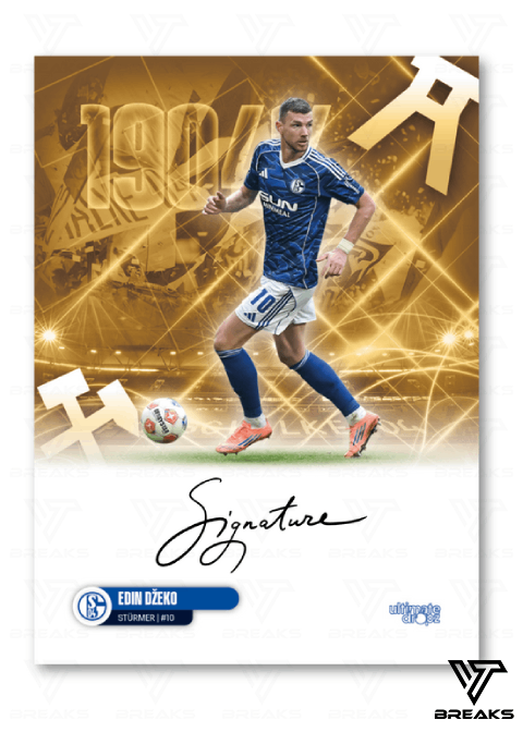 FULL CASE (20 Box) - PICK YOUR PLAYER - 2025/26 ULTIMATE DROPZ - FC SCHALKE 04 - EIN LEBEN LANG - #1