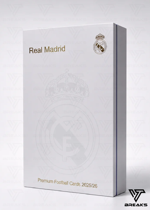 2025/26 FUTERA REAL MADRID CF UNIQUE HOBBY BOX - SEALED NACH HAUSE