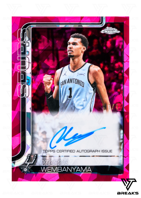 FULL CASE (10 BOX) - 2025-26 TOPPS CHROME UPDATE BASKETBALL SAPPHIRE EDITION - LIVEBREAK #1