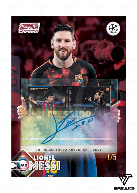 2x FULL CASE (18 BOX) - PICK YOUR TEAM/PLAYER - 2025-26 TOPPS STADIUM CLUB CHROME UEFA CHAMPIONS LEAGUE BREAKER/HOBBY - PYP#2