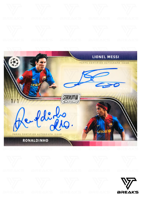 2x FULL CASE (18 BOX) - PICK YOUR TEAM/PLAYER - 2025-26 TOPPS STADIUM CLUB CHROME UEFA CHAMPIONS LEAGUE BREAKER/HOBBY - PYP#2