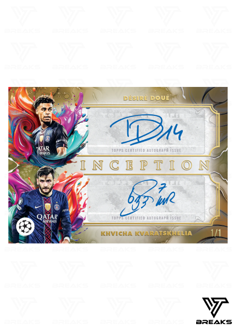 2x FULL CASE (16 Box) 2025-26 TOPPS INCEPTION UEFA CLUB COMPETITIONS HOBBY BOX - PICK YOUR TEAM/PLAYER - LIVEBREAK #4