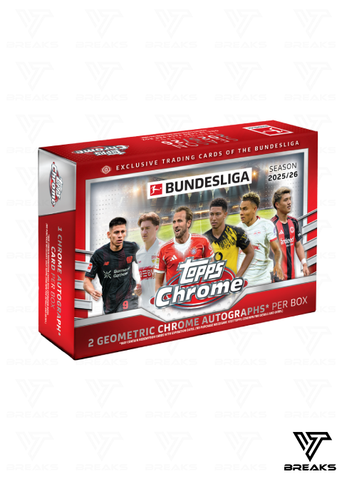 2025/26 TOPPS CHROME BUNDESLIGA BREAKERS DELIGHT BOX - LIVEBREAK