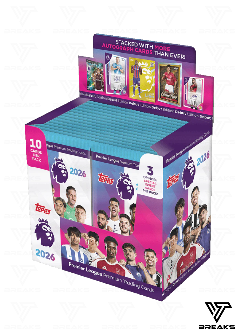 2025-26 TOPPS PREMIER LEAGUE DEBUT EDITION BOX - SEALED NACH HAUSE
