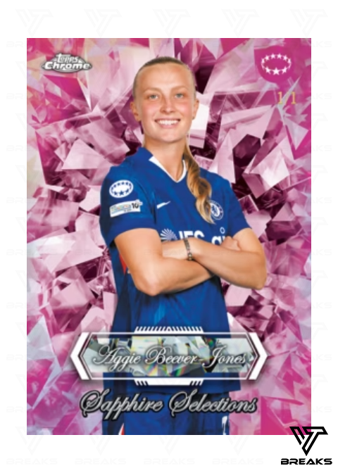 FULL CASE (10BOX) - PICK YOUR PLAYER/TEAM - 2025-26 TOPPS CHROME UEFA WOMEN CL SAPPHIRE HOBBY BOX - LIVEBREAK #1