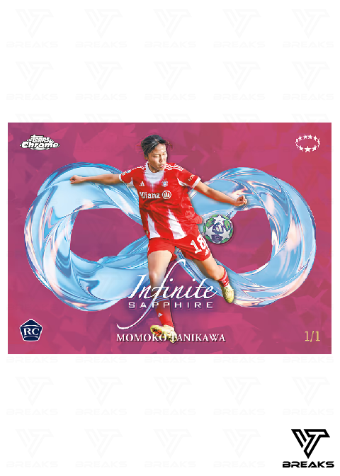 FULL CASE (10BOX) - PICK YOUR PLAYER/TEAM - 2025-26 TOPPS CHROME UEFA WOMEN CL SAPPHIRE HOBBY BOX - LIVEBREAK #1