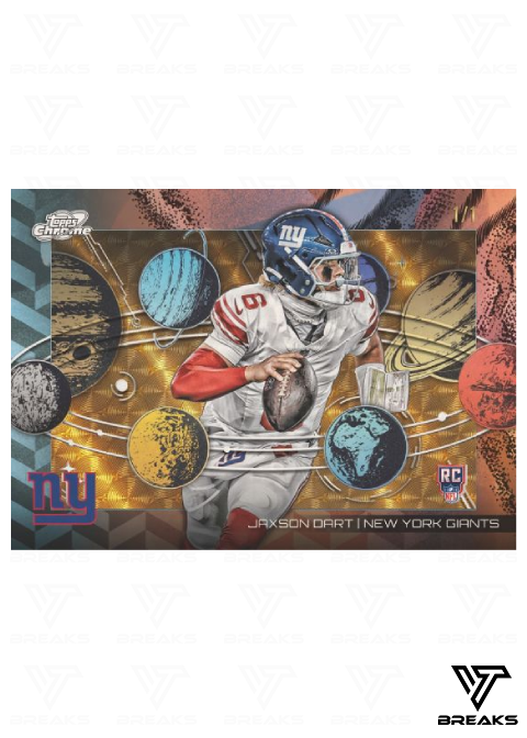 HALF CASE (4BOX) - PICK YOUR TEAM - 2025 TOPPS CHROME COSMIC FOOTBALL HOBBY BOX - LIVEBREAK #1