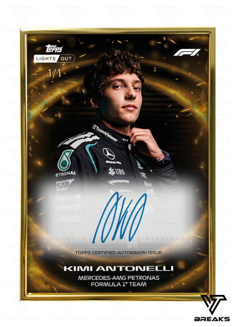 2026 TOPPS F1 LIGHTS OUT - LIVEBREAK