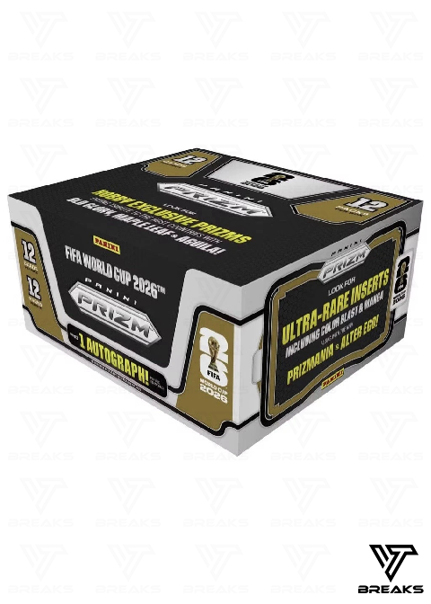 FULL CASE (12BOX) PICK YOUR TEAM/PLAYER - 2026 PANINI PRIZM FIFA WORLD CUP SOCCER HOBBY BOX - LIVEBREAK #2