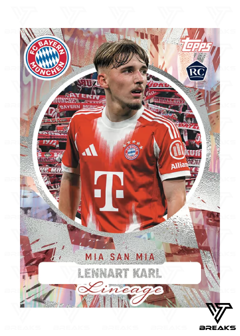 1 CASE (6Box) PICK YOUR PLAYER - 2025-26 TOPPS LINEAGE FC BAYERN MÜNCHEN - LIVEBREAK #3