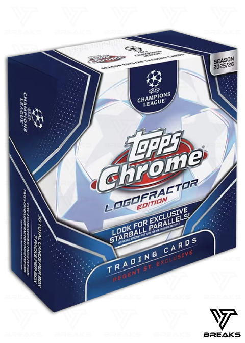 FULL CASE (20BOX) PICK YOUR TEAM/PLAYER - 2025-26 TOPPS UCC LOGOFRACTOR BOX - LIVEBREAK #1