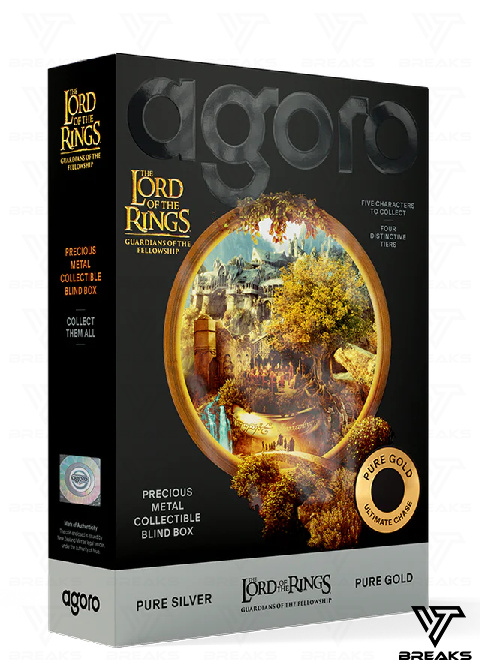 AGORO THE LORD OF THE RINGS - GUARDIANS OF THE FELLOWSHIP BLIND BOX - SEALED NACH HAUSE