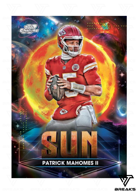 HALF CASE (4BOX) - PICK YOUR TEAM - 2025 TOPPS CHROME COSMIC FOOTBALL HOBBY BOX - LIVEBREAK #1