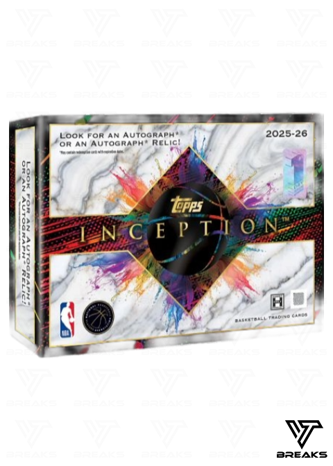 HALF CASE (4 Box) 2025-26 TOPPS INCEPTION BASKETBALL HOBBY BOX & 2x 2025-26 TOPPS HOOPS BASKETBALL JUMBO BOX - PICK YOUR TEAM/PLAYER - LIVEBREAK #2