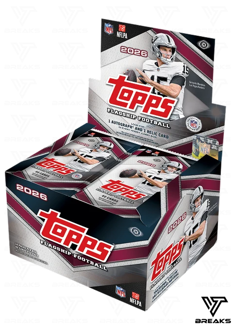 2026 TOPPS FLAGSHIP FOOTBALL JUMBO BOX - SEALED NACH HAUSE