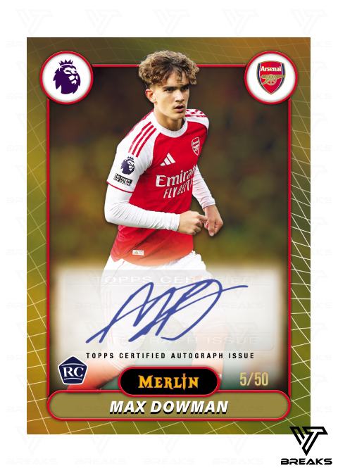 FULL CASE (12BOX) PICK YOUR TEAM/PLAYER - 2025-26 TOPPS MERLIN PREMIER LEAGUE HOBBY BOX - LIVEBREAK #1