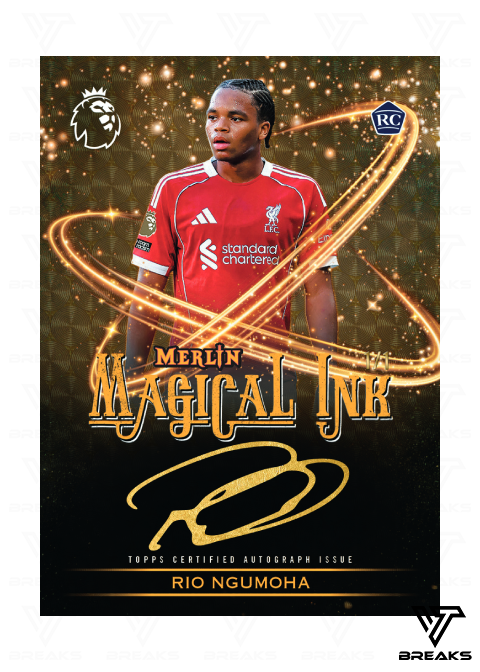 FULL CASE (12BOX) PICK YOUR TEAM/PLAYER - 2025-26 TOPPS MERLIN PREMIER LEAGUE HOBBY BOX - LIVEBREAK #1