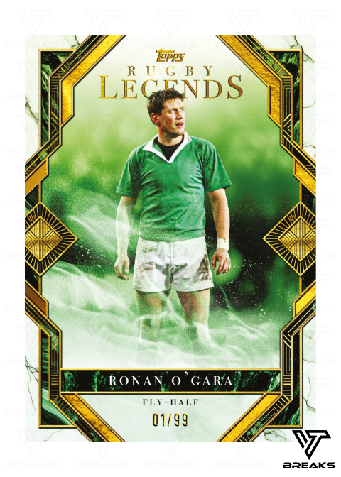 2025-26 TOPPS RUGBY LEGENDS HOBBY BOX - SEALED NACH HAUSE