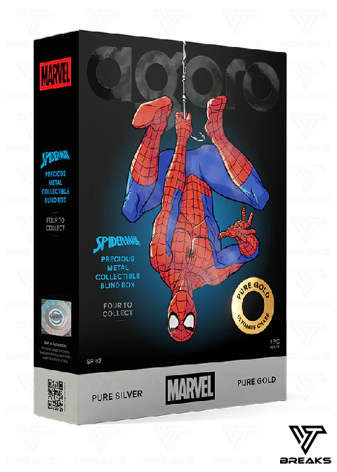 AGORO SPIDER-MAN: TRANSFORMS BLIND BOX - SEALED NACH HAUSE