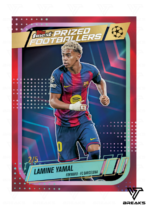 FULL CASE (8BOX) PICK YOUR TEAM/PLAYER - 2025-26 TOPPS FINEST UCC HOBBY BOX - LIVEBREAK #2