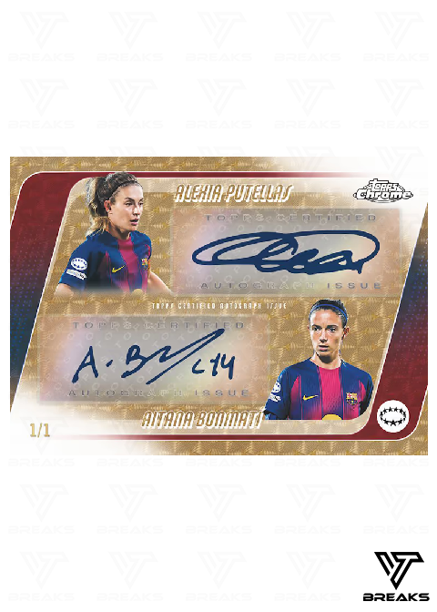 FULL CASE (12BOX) PICK YOUR TEAM/PLAYER - 2026 Topps CHROME UWCL HOBBY BOX - LIVEBREAK #1