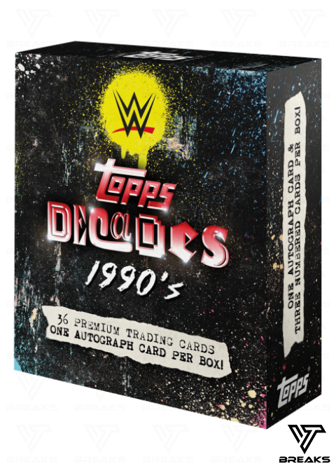 2026 TOPPS WWE DECADES 90´S EDITION - SEALED NACH HAUSE